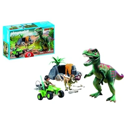 Abbildung von Playmobil® 71588 T Rex Angriff Konstruktions Spielset