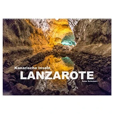 Abbildung von Kanarische Inseln Lanzarote (Wandkalender 2025 DIN A2 quer), CALVENDO Monatskalender