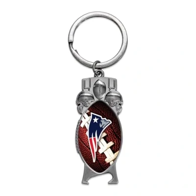 Abbildung von Rico Industries NFL Football New England Patriots geformter Flaschenöffner Schlüsselanhänger tolles Geschenk