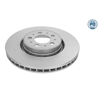 Abbildung von MEYLE 515 521 0033/PD Bremsscheibe Vorderachse 320 28 5 108 Belüftet Zink Lamellen beschichtet VOLVO: V70 2, S60 I, S80 I