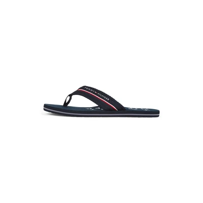 Abbildung von Tommy Hilfiger Beach Zehentrenner, Herren, Größe: 43, Desert sky Schuhe