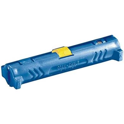 Abbildung von Fixpoint 77136 Koaxial Abisolierwerkzeug mit Öffnungsfeder und Sperrklinke