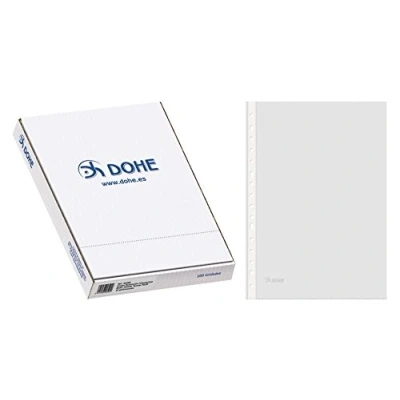 Abbildung von Dohe Basic Pack von 100 Prospekthüllen, Folio, Glas