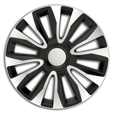 Abbildung von AutoStyle PP 5094SB Radblenden 14Zoll schwarz/silber