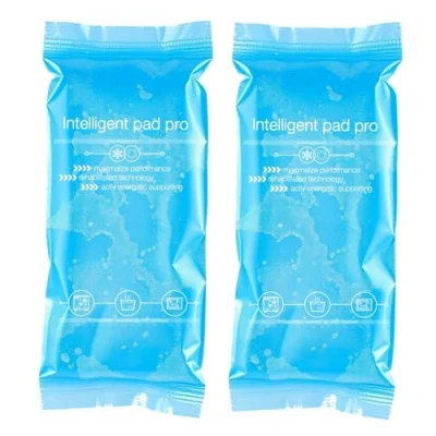 Abbildung von 2x Kalt Warm Kompressen MADE IN GERMANY Kühlpads Set 29x12 cm Vielseitige Kühl und Warmkissen, Gelkissen