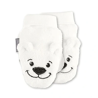Abbildung von Sterntaler Unisex Baby Fäustel Cold Weather Gloves, Weiß/Grau 908, 1