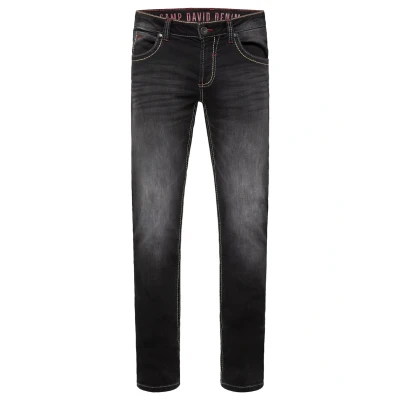 Abbildung von Camp David Jeans NI:CO AUS Sweatmaterial IM Denim LOOK Slim Fit, Herren, Größe: 31xL30, Black used jogg
