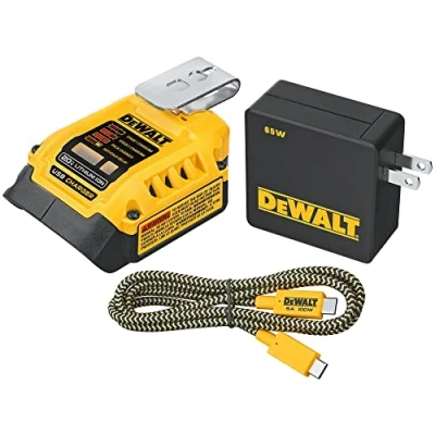Abbildung von DeWALT DCB094K QW, Battery charger, DeWalt, Black, Yellow
