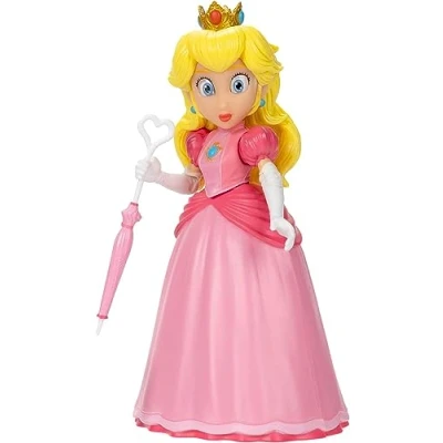 Abbildung von Super Mario Actionfigur Nintendo Movie Peach Figur, 13 cm