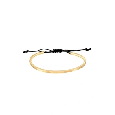 Abbildung von Elli GEO Basic Armband goldcoloured/black, Damen, Größe: 17, Gold coloured/black