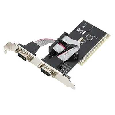 Abbildung von Bewinner PCI auf 2 Serielle Port Karte Express DB9 Controller RS232 RS 232 Erweiterungsadapterkarte für Desktops