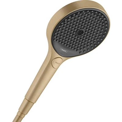 Abbildung von hansgrohe Duschkopf Rainfinity Regendusche (130mm, 3 Strahlarten) Brushed Bronze