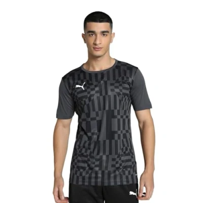 Abbildung von Puma Fussball Teamsport Textil Individualrise Graphic Tshirt print, Herren, Größe: Medium, Grau