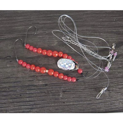 Abbildung von Aquantic Pearl Flattfish red size 1/0 Meeresangeln