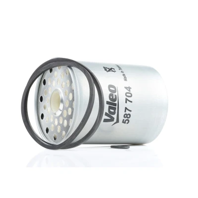 Abbildung von VALEO 587704 Kraftstofffilter Anschraubfilter FORD: FIESTA 3, Sierra Mk2 Schrägheck, ESCORT 4, PEUGEOT: J5 Pritsche/Fahrgestell, Kastenwagen