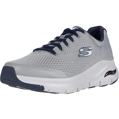 Abbildung von Skechers ARCH FIT Sneaker low, Herren, Größe: 46, Grau Schuhe
