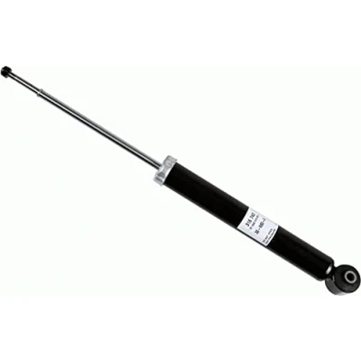 Abbildung von SACHS 316 742 Stoßdämpfer Gasdruck Zweirohr Teleskop oben Stift, unten Auge KIA: CARENS 4