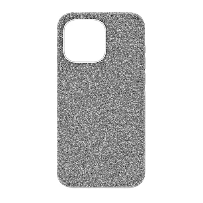 Abbildung von Swarovski Color GRADIENT, Iphone 15 PRO MAX Handyhülle, Damen, Größe: One Size, Silver