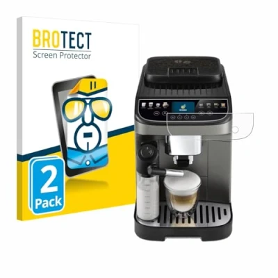 Abbildung von BROTECT (2 Stück Schutzfolie für DeLonghi Magnifica Evo Next Displayschutz Folie Ultra Klar