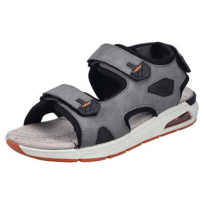 Abbildung von Rieker Sandale, Trekkingsandale, Outdoorsandale, Sommerschuh mit Klettverschlüssen