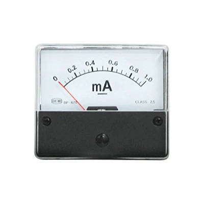 Abbildung von Einbaumessinstrument 0 1mA DC
