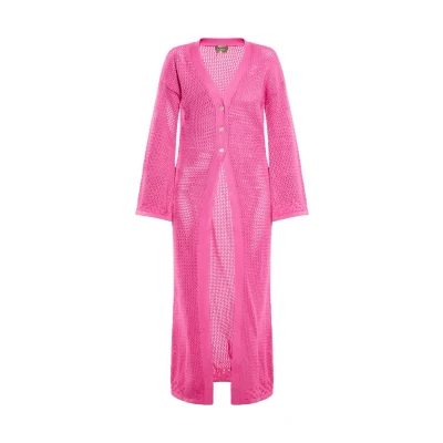 Abbildung von myMo Cobranded WITH Ebeeza Strickjacke, Damen, Größe: 38, Pink