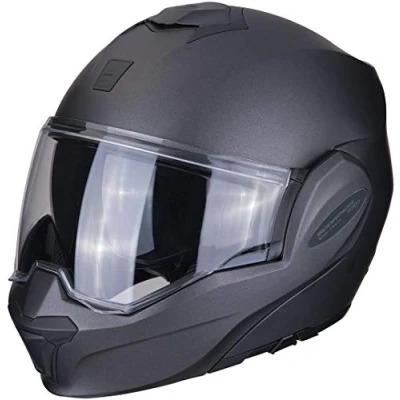 Abbildung von Scorpion Herren EXO TECH SOLID Mat Anthracite M Motorcycle Helmets