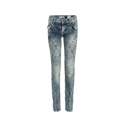 Abbildung von Cipo &amp; Baxx Jeans Slim Fit, Damen, Größe: 30x32, Standard