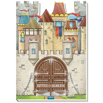 Abbildung von Trötsch Malbuch Ritter und Burgen Malbuch: Lernbuch Ausmalbuch