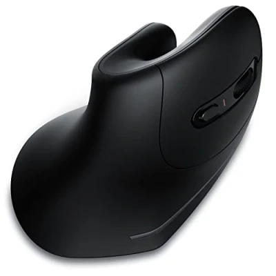 Abbildung von CSL Ergonomische Kabellose Maus für Rechtshänder, Bluetooth, 1000 2400 DPI, 8 Tasten, gegen Mausarm/Tennisarm (RSI Syndrom), kompatibel mit PC, Computer, Laptop, Mac, Schwarz