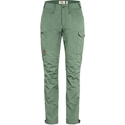 Abbildung von Fjallraven 89829 614 Kaipak Trousers Curved W Pants Damen Patina Green Größe 44