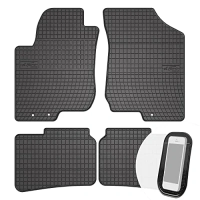 Abbildung von Gummimatten Auto Fußmatten Gummi Automatten Passgenau 4 teilig Set passend für Hyundai i30 2007 2012