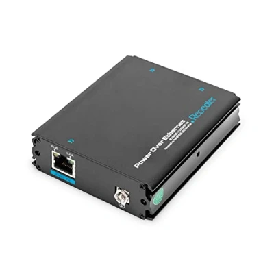 Abbildung von DIGITUS PoE+ Extender Switch RJ45 Fast Ethernet 1 Port Input 2 Output Stromversorgung über PoE