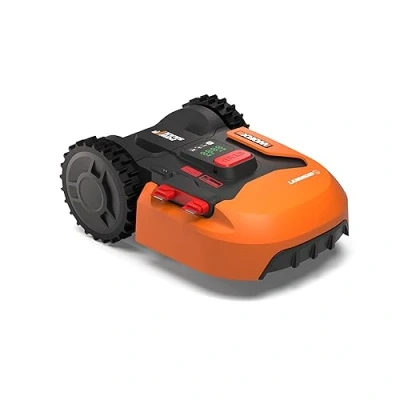 Abbildung von Worx Rasenmähroboter Landroid S400, bis 400 m² Rasenfläche, (Set), 400m², 20V/2Ah, 18cm/20 50mm, WiFi/Bluetooth, Cut to edge, PowerShare