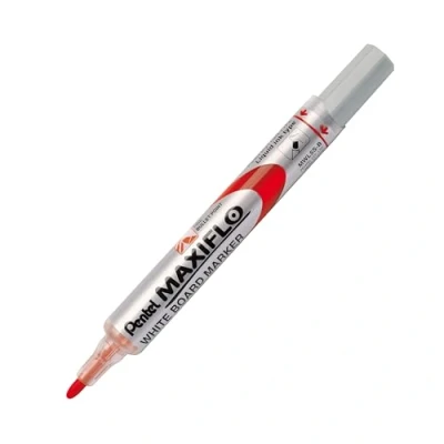 Abbildung von Pentel MWL5S B mit Flüssigtinte und Pumsystem, 12 Stück rot