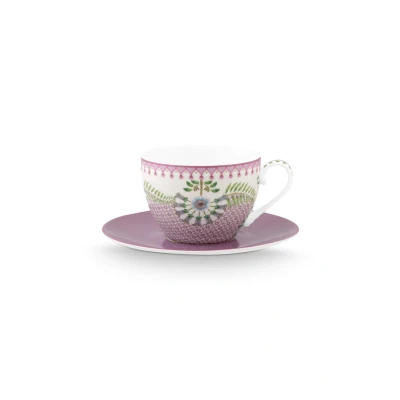 Abbildung von PIP STUDIO Lily&amp;Lotus Tasse m.U. lila 280ml