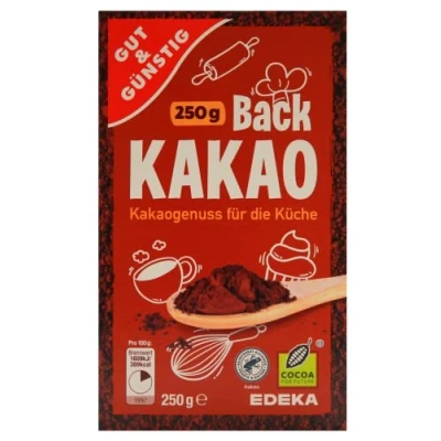 Abbildung von Gut &amp; Günstig Back Kakao, 14er Pack (14 x 250g)