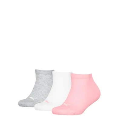 Abbildung von PUMA Unisex Kids 194010001 Sneaker Sock, Rose Water, 39/42 (3er Pack)