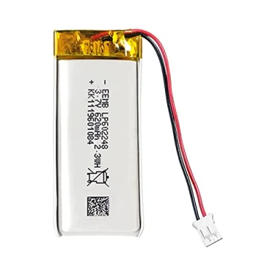 Abbildung von EEMB Lithium Polymer Akku 3,7 V 620mAh 602248 Wiederaufladbarer Lipo mit JST Anschluss für VXI Blue Parrott bestätigen Sie die Polarität des Geräts und Anschlusses vor dem Kauf