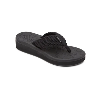 Abbildung von Roxy Caillay Zehentrenner, Damen, Größe: 37, Black Textil