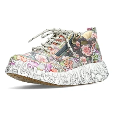 Abbildung von Laura Vita Damen Sneaker grau