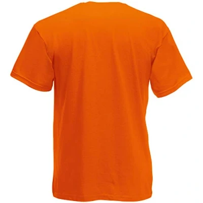 Abbildung von Fruit of the Loom Herren T Shirt Original 61 082 0 Orange L