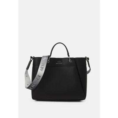 Abbildung von Armani Exchange Shopping Womans Handtasche, Damen, Größe: One Size, Nero