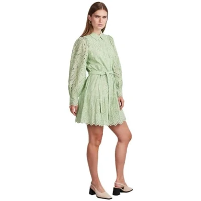 Abbildung von YAS HOLI Blusenkleid, Damen, Größe: Large, Mint