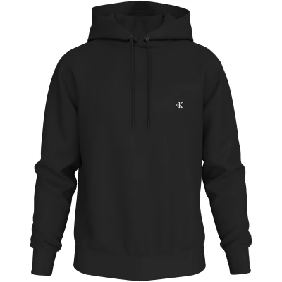 Abbildung von Calvin Klein Jeans PLUS Badge Hoodie Sweatshirt, Herren, Größe: 2XL, Black