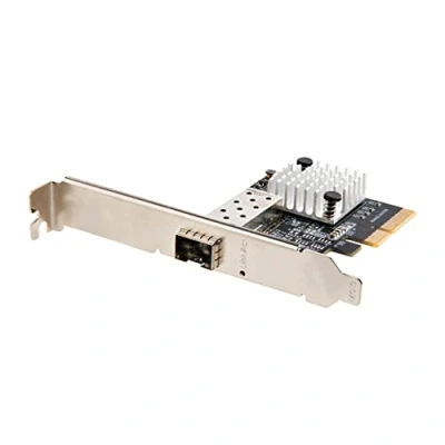 Abbildung von StarTech.com 10Gbe PCI Express SFP+ Netzwerkkarte LWL mit Port Open für MSA konforme LWL/Glasfaser/Kupfer Module/Direct Attach Kabel 10Gbit PCIe NIC (PEX10GSFP)
