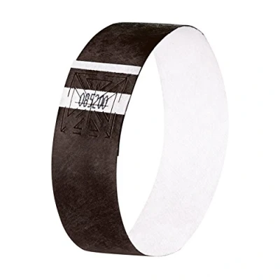 Abbildung von SIGEL EB215 Einlassbänder Super Soft, 120 Stück, schwarz, Festival Armbänder