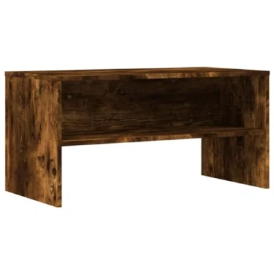 Abbildung von vidaXL TV Schrank Räuchereiche 80x40x40 cm Holzwerkstoff
