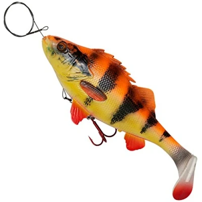 Abbildung von Savage Gear 4D Line Thru Perch Shad 20cm 100g SS 03 Albino