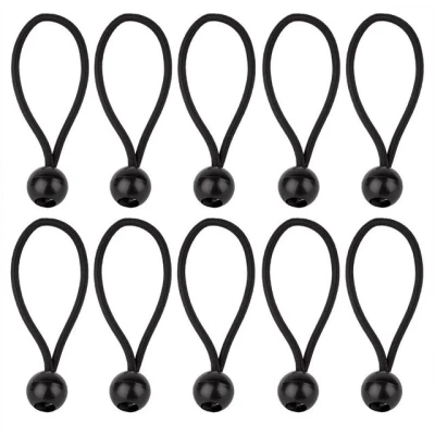 Abbildung von BigDean Spanngurt 10x Planenspanner mit Kugel Spanngummis 15cm Gummispanner Zeltspanner (10 St)